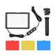 thumbnail image 2 of Lámpara de fotografía Kit de iluminación para videoconferencia USB Andoer con 1 luz de video LED regulable de 5600 K + 1 trípode de escritorio + 1 adaptador de montaje giratorio de 180 ° + 4 filtros Meterk Lámpara de fotografía, 2 of 7