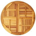 thumbnail image 5 of vidaXL Plateau de Table 80x2.2 cm Rond en Bois Massif d'Acacia, 5 of 5