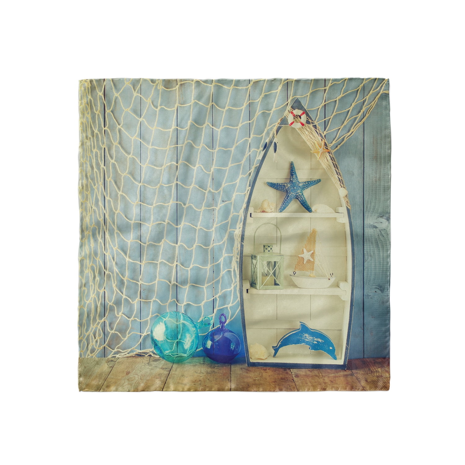 Nautical Head Scarf, Aquatic Objects Boats, Head Wrap, 3 Sizes, by ...