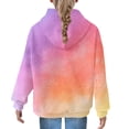 thumbnail image 3 of Mercatoo Girls Boys Hoodies Cute ??2k Tie Dye Print Sweatshirt Casual Comfy Soft Long Sleeve Pullover Toddler Fall Winter Warm Clothes, 3 of 7