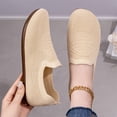 thumbnail image 5 of YOUYEDIAN Orthopedic Dress Shoes for Women Arch Support Non Slip Slip on Nurse Shoes Breathable Mesh Stretch Hiking Shoes Soft 2026 Orthopedic Shoes (Beige), 5 of 5
