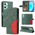 thumbnail image 1 of Compatible OnePlus Nord CE 2 LITE Case, Leather Wallet Case Stand View Magnetic Clasp Book Flip Folio Phone Cover - Green, 1 of 5