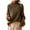 Brown, variant on Turtleneck Sweaters for Women Oversized Fit, Womens Colorblock Trendy Loose Knitted Pullover Long Sleeve Jumpers (XL, Brown)
