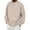 Beige -AO15, variant on Nestiefly Mens Acid Wash Cotton Long Sleeve Loose Fit Casual Pullover Vintage Relaxed Fit Crewneck Shirt Gray 3XL