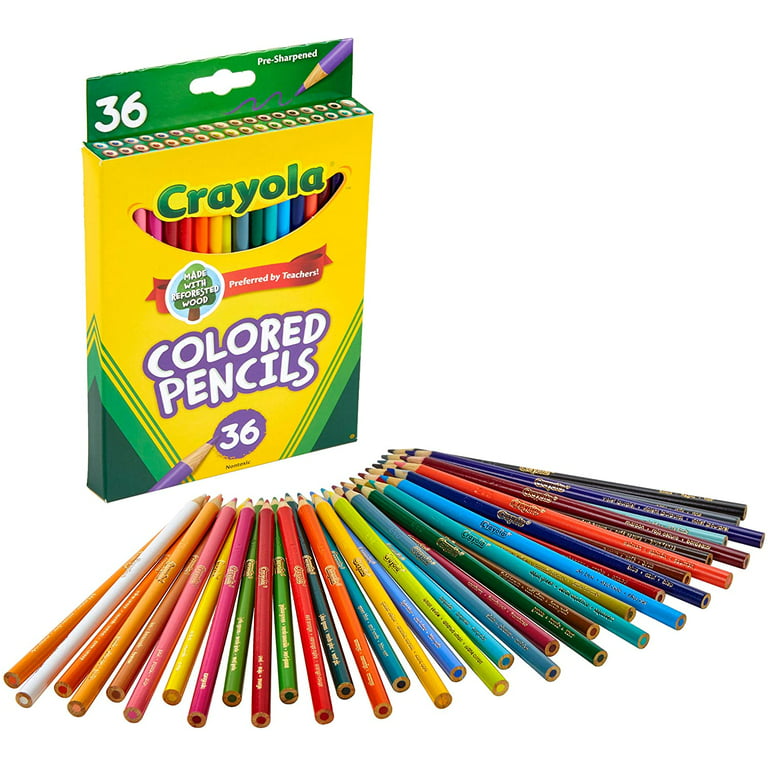MindWare Color by Number Colored Pencils for Kids & Adults – Great as  Drawing Pencils or Classroom Supplies - Set of 36 Coloring Pencils in a  Durable