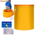 thumbnail image 1 of Nomeni Strainers 5 Gallon Coffee Fruit Chinese Herbal Soymilk Grape Liquid Filter Bag Full Screen Filter Bag: "Press Screen And Storage Drawstring Bubble Design., 1 of 7