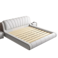 thumbnail image 1 of Luxury Kids Double Bed Nordic Modern Whitr Headboard Twin Double Bed Girl Wood Sleeping Cama Matrimonio Furniture For Bedroom My Lux Decor Round, 1 of 7