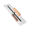 thumbnail image 2 of Plaster, plaster trowel with , serrated plaster trowel for scraping plaster wall style B, 2 of 8