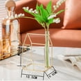 thumbnail image 5 of PENGXIANG Flower Vase with Metal Stand Hydroponic Plant Flower Vase Suitable for Kitchen Office Decor, 5 of 5