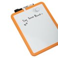 thumbnail image 4 of Pen+Gear Magnetic Dry Erase Whiteboard, 8.5" x 11", Camp Orange, for School & Office, 4 of 6
