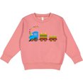 thumbnail image 2 of Inktastic Colorful Toy Train Toddler Sweatshirt, 2 of 4