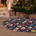 thumbnail image 6 of Sikiie Cute Animal 30-48 inches {designName} Print Christmas Tree Skirt Snowman Xmas Tree Skirt with Edge Christmas Decorations for Holiday Party48", 6 of 7