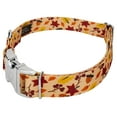 thumbnail image 3 of Country Brook Petz® Premium Fall Foliage Dog Collar and Leash, Medium, 3 of 6
