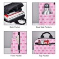thumbnail image 3 of Disketp Pink bows Mochila Ligera e Impermeable, Mochila de Día Resistente para Viajes, Senderismo y Uso Diario para Hombre y Mujer, 3 of 7