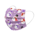 thumbnail image 2 of 50 mascarillas para adultos, mascarilla navideña, mascarillas desechables para niños, mascarillas de dibujos animados para niños, mascarilla de protección diaria con capa filtrante y orejeras de punto Rojo Verde RV011031-00235SDJ, 2 of 5
