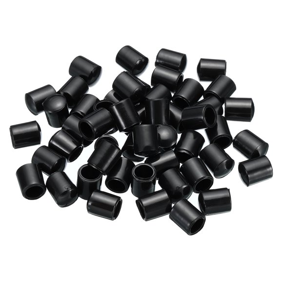 REGALWOVEN Kitchen Sink Rack Feet, Rack Bottom Protective Replacement Feet Wire Bumpers Black 8mm IDx11mm OD