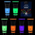 thumbnail image 1 of Pintura acrílica Artecho que brilla en la oscuridad, 120 ml, 6 colores, 1 of 6