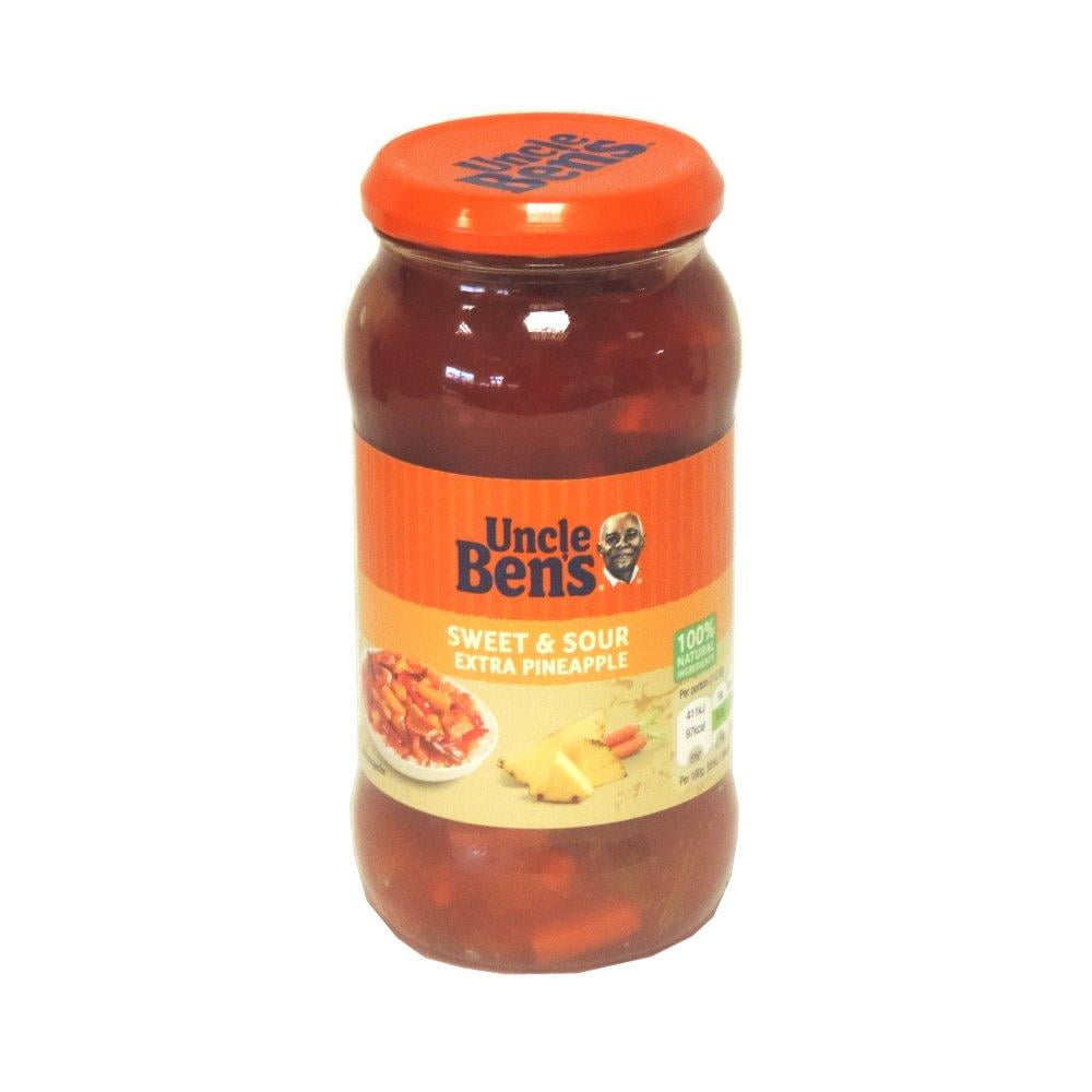 Uncle Ben's Sweet & Sour Extra Pineapple 450g (Case of 6)