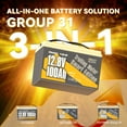 Batterie LiPo Rechargeable 3.7V 1000mAh - Pour Haut-parleurs, GPS, Drones - Protection PCM - Marque YUNIQUE Batterie LiPo Rechargeable 3.7V 1000mAh - Pour Haut-parleurs, GPS, Drones - Protection PCM - Marque YUNIQUE
