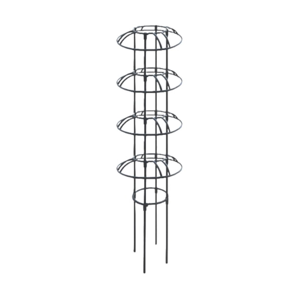 Soporte para flores enrejado con de jardín, soporte para plantas en maceta, sombrilla vertical multiusos de 110 cm