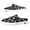 Black, variant on Dakaela Men's Mules Fashion Sneakers Casual Ripped Denim Plaid Slip on Clogs Backless Mens Casual Canvas Walking Flats Shoes Blue,9.5