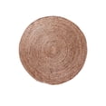 thumbnail image 1 of Alfombras para Recámara | Tapete Redondo de Yute Rustico y Moderno | Alfombra para Sala 120 cm Diámetro | Decoración Hogar Elegancia Natural, 1 of 6
