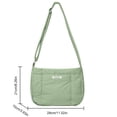 thumbnail image 2 of Bolso de mano para mujer bolso elegante bolso Hobo suave ligero para viajes trabajo compras, 2 of 7