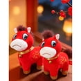 thumbnail image 3 of ZHANQUNE Cute Horse doll Smiling and Crying horses doll, Smiling and Crying Horse Plushie - Adorable Personified Pouty Expression Soft Toy(2PC), 3 of 6