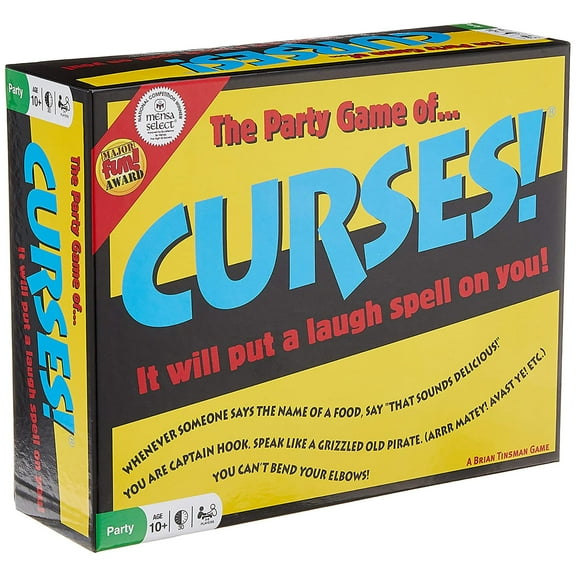 WorldWise Imports Curses! The Game - Fun Party Game - For Ages 14 and Up - 3-6 Players