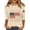 Beige-90206aa, variant on Trgacdwlo 1776-2026 250 Anniversary USA Shirt Women Independence Day 3/4 Sleeve Fourth of July T Shirts Women Freedom Top