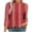 Red Plus Size Blouse for Women_c, variant on CYMMPU Flower Pattern 3/4 Sleeve Blouses for Women Dressy Casual Loose Fit Spring Tunic Tops Crew Neck Fall Fashion Shirts Lightweight Basic T-Shirts L