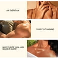 thumbnail image 4 of Crema Bronceadora, Crema Bronceadora Sin Sol De 2,8 Onzas Resistente Al Agua Para La Playa, 4 of 7