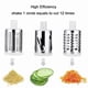 thumbnail image 4 of New 3 In 1 Manual Vegetable Cutter Slicer Multifunctional Round Nut Shredder Veggie, 4 of 5