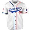 thumbnail image 2 of Personalized Puerto Rico Baseball Shirt - Custom Team Name, Puerto Rican Baseball Jersey for Men (2XL), 2 of 7