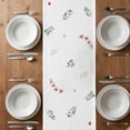thumbnail image 6 of Valentine's Day Table Runner - 60 Inch Long, Kitchen Dining Table Runner Dresser Scarves, Red Love Heart Eucalyptus Watercolor Farmhouse Decor for Coffee Tables Wedding Party Banquet, 6 of 8