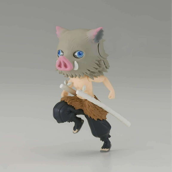 Banpresto Demon Slayer Q Postket Petit Inosuke Hashibira Figure