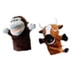 thumbnail image 1 of 2 marionetas de mano para niños, juguetes de peluche de animales para fiestas, juegos imaginativos Orangután y ganado, 1 of 8