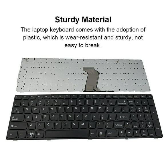 VONKY Laptop Keyboards Home Office Supplies Key Board Computer Accessory Notebook Part Keypads Repair Parts Replacement for G570