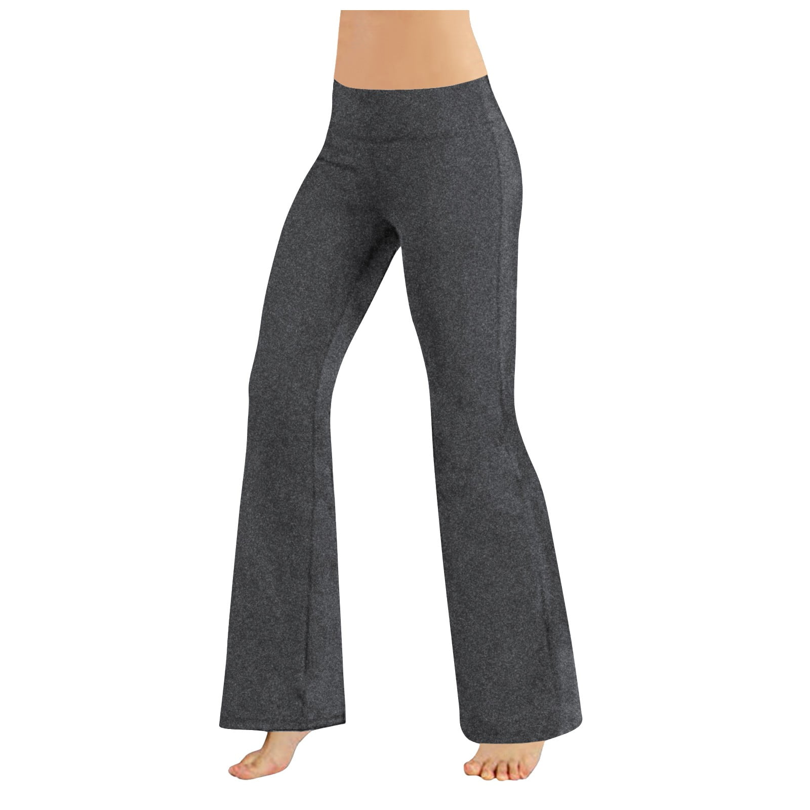 Flare Yoga Pants For Women V Crossover High Waisted Casual Bootleg Yoga