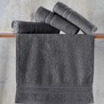 thumbnail image 5 of Hawmam Linen Towel Set - 4-Pack Turkish Towel, Soft & Fluffy Bathroom Towel Set, Gray, Low Lint, Quickdry, 16' x 29', 100% Turkish Cotton, Luxury Hand Towels for Bathroom, Gym, SPA, Airbnb, 5 of 6