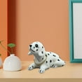 thumbnail image 4 of Figura de perro con cabeza de perro que mueve la cabeza para el tablero del automóvil. perro manchado, 4 of 8