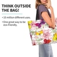 thumbnail image 2 of Fotbe Butterflies and Vintage Bolsa Tote Estética de Lona con Estampado para Mujer - Bolsa Reutilizable de Hombro Casual para Vacaciones, Compras, Trabajo y Gimnasio, 2 of 8