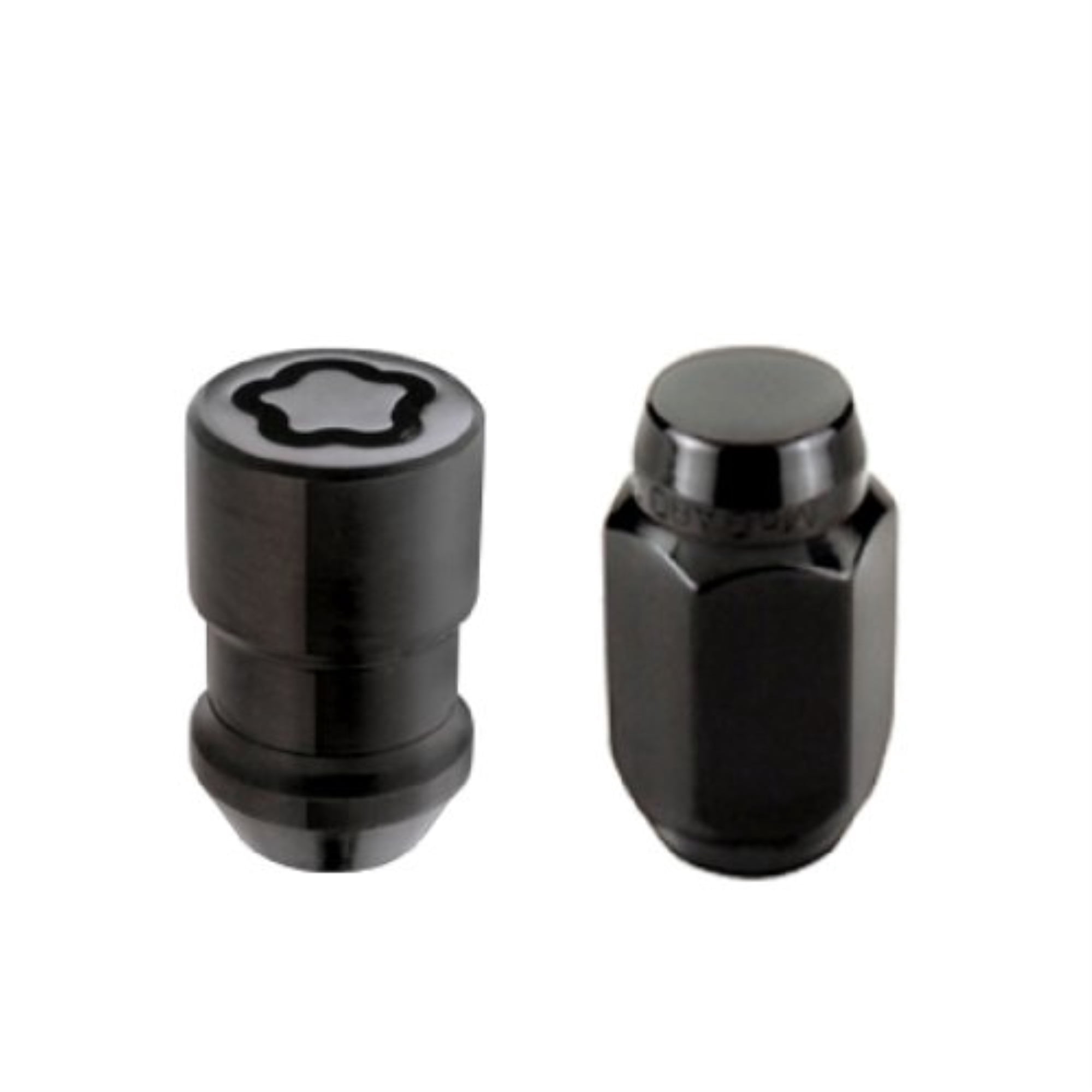 McGard 84658 Chrome/Black (M12 x 1.5 Thread Size) Cone Seat Wheel Installation Kit for 6-Lug Wheels