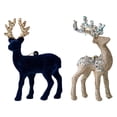 thumbnail image 1 of 2 Unids Reno Elk Árbol de Navidad Decoración Regalo Decorativo Estatua Artesanía Adornos Colgantes para Mesa Bar Gabinete Fotografía Prop Interior Champán azul Yuyangstore Colgante de alce, 1 of 8