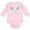 AD-Pink, variant on Inktastic Lacrosse Sticks Future Player Boys or Girls Long Sleeve Baby Bodysuit