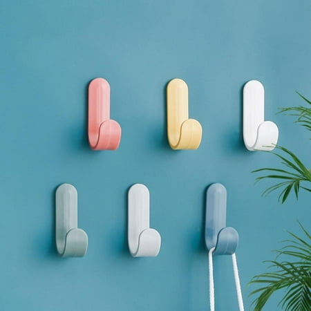 

Strong Waterproof Hook for Kitchen Bedroom and Bathroom no Trace Reusable Utility Kitchen and Bathroom Wall Hook
