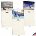 thumbnail image 4 of 10 Merry Christmas Note Cards Pack (4 x 5.12 Inch) - TOY TRUCKS 'N TREES M6689XSB, 4 of 6