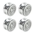 thumbnail image 1 of 4 Cubos de Rueda de Coche RC, Aleacio de Aluminio de Alta Resistencia, 12 Agujeros, Llantas de 2,9 Pulgadas para Coche Axail SCX6 1/6 RC, 1 of 7