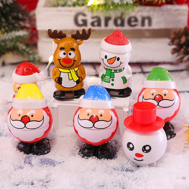 Juguete de Cuerda de Navidad,Juguete de Cuerda de Navidad Juguetes de Mecanismo de Navidad Suministros de Fiesta Diseño Revolucionario