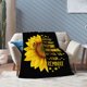 thumbnail image 4 of LHSHID Sunflower Butterfly You are Awesome Throw Blanket Sunflower Gifts for Women Inspirational Gift for Women Throw Blanket Mom Grandmother Wife Sister Daughter 30"x40", 4 of 7